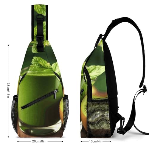 Bolso tipo sling deportivo para viaje y senderismo miniatura 2