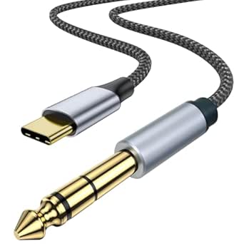 Amazon.com: Cyberguys! USB C to 1/4