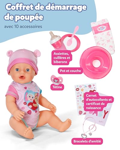 BABY born Emma 43 cm, Poupon, 10 Fonctions – vue 2