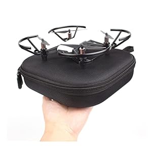 ZJRXM Tragetasche für DJI Tello Drone Zubehör, Portable Case Small Travel Tasche Handtasche für DJI Tello Drone Batterien und Kabel Zubehör