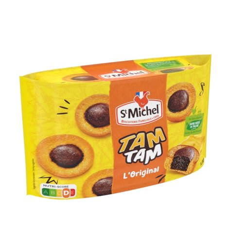 St-Michel - Gâteaux Tamtam l'Original - Cœur Chocolat - Le sachet de 275g