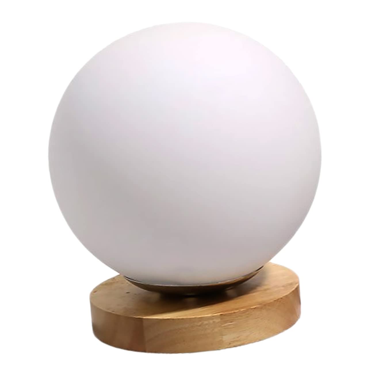 jojofuny 1pc Touch Table Lamp Touch Control Light Round Ball Lamp Decorative Bedside Light Night Stand Decor LED Globe Lamp Coffee Shop Decor Supply LED Light Beech Simple Decorative Lights