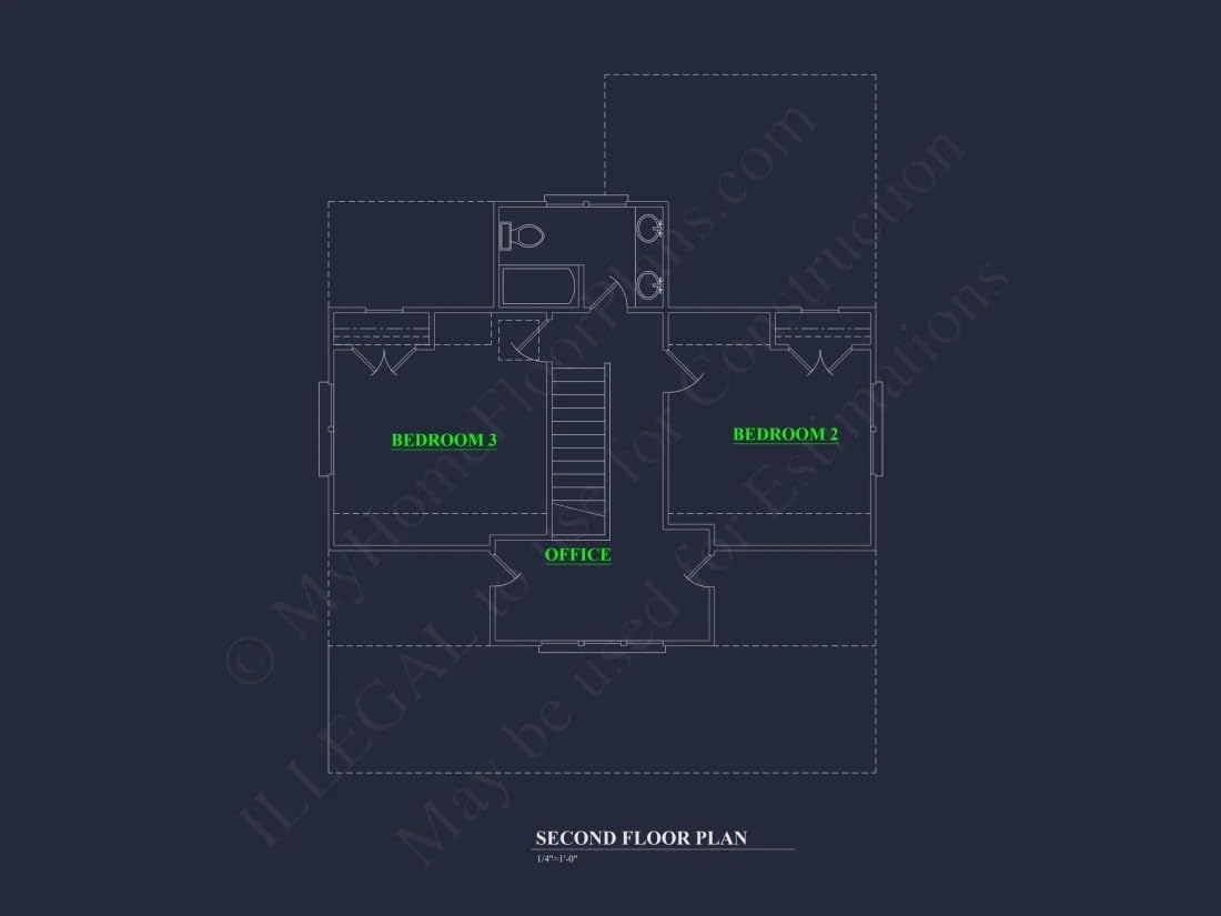 17-1845 House Plan - Coastal Farmhouse House Plan - 3-Bed, 2.5-Bath, 1,850 SF