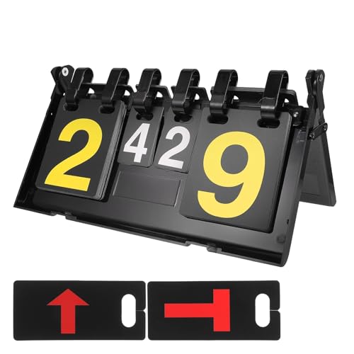 Marcador flip de mesa resistente para arbitraje de tenis y red 8