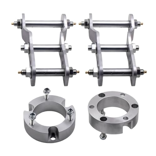 Front 3 inch Rear 2 in Lift Kit Compatible with Toyota Hilux Vigo 4WD Strut Spacer Shackle