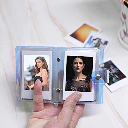 Ruibytree YUT-1X36-PO2 2 Pack One-Handed Mini Photo Album For All Fujifilm Instax Mini Style Cameras/Kpop Photocard/Polaroid Snap Snaptouch Instant Print Digital Cameras thumb #5