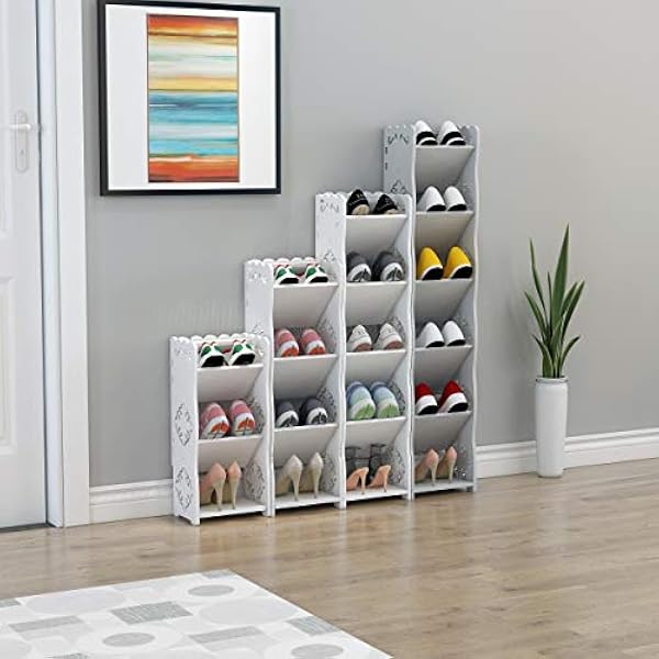 schoenenrek Huishoudelijk Eenvoudig Meerlaags Mini Ruimte Ruimte Klein Eenvoudig Smal Schoenenkast Economie (Maat: 5vloeren) Herdenkingsdag