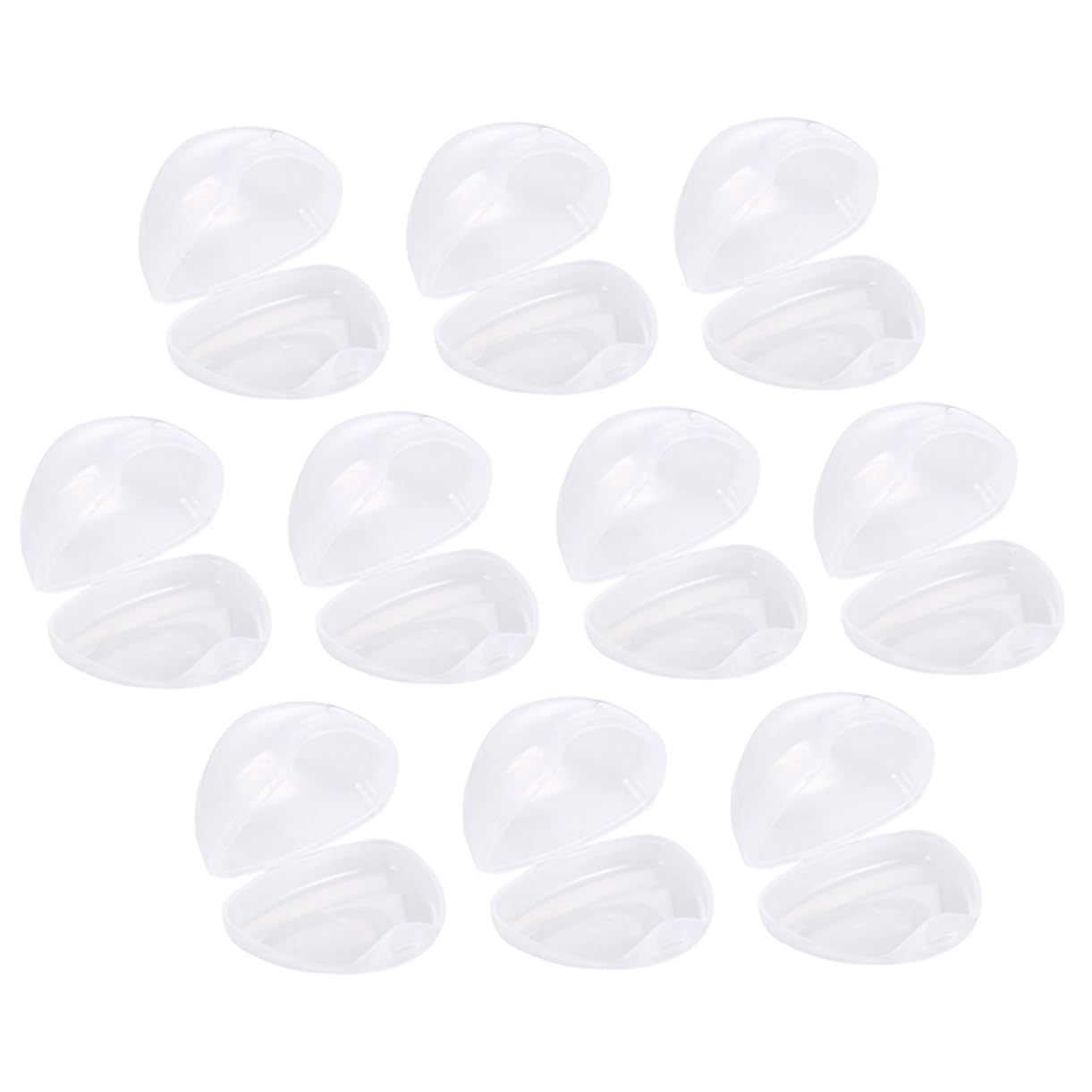 DECHOUS 10pcs Boys and Girls Storage Box Clip for Newborns Toddler Travel Soothers Infant Holder Cover