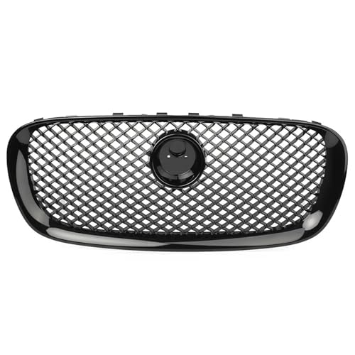 Calandre avant Jaguar XF 2009 2010 noire brillante grille centrale