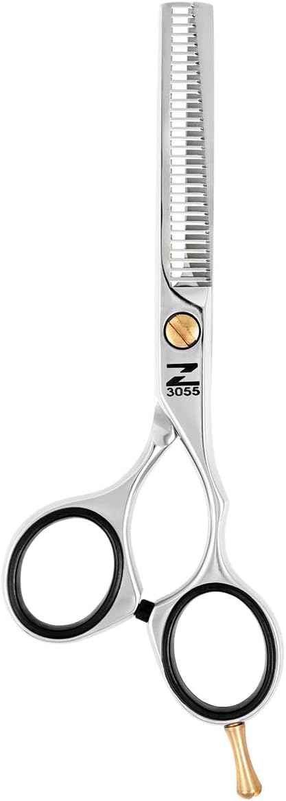 Cricket Centrix ZCON 30T Thinner Shear, Stainless Steel, Ultra Sharp Blade, Tension Knob, Relax Offset Handle, Shear Sheath, Ultra Clean Multi-Colored Clips, ($110.11 Value)