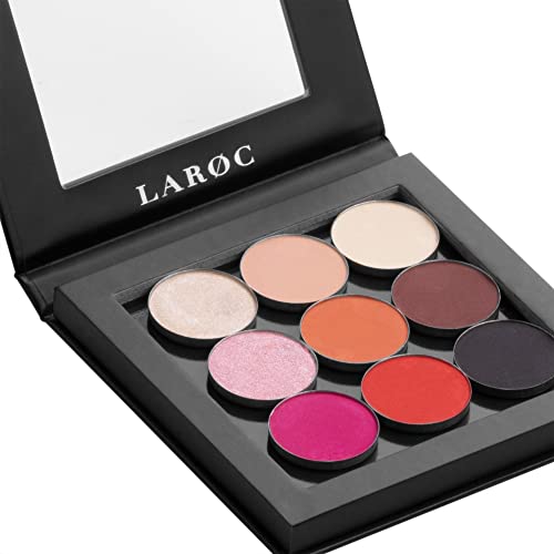 LaRoc Pan Bed Magnetic Palette - Versatile Empty Makeup Palette for Eyeshadow, Blush, Lipstick & More - Create Your Own Unique, Travel-Friendly Makeup Palette Organiser - Small - Image 7