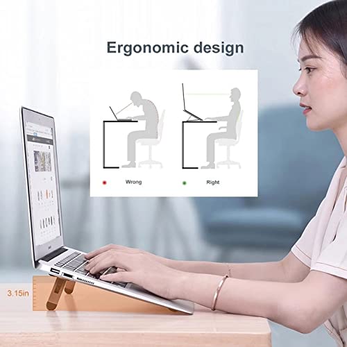 Soporte plegable para laptop negro miniatura 5