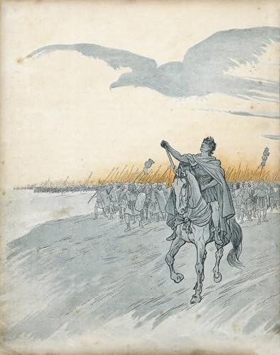 Lienzo de la Guerra en Galia de 60x90cm con acabado artístico de alta calidad