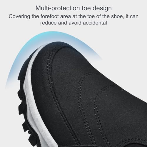 Men's Comfortable Breathable Orthopedic Walking Hiking Shoes,Casual Lightweight Slip-on Orthopedic Non-Slip Walking Loafers3