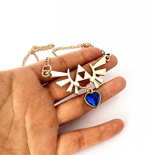 Hbswui Legend Zeld Shield Pendant Necklace Gifts For Men Woman, Anime Cosplay Jewelry Cartoons Necklace #TOP2