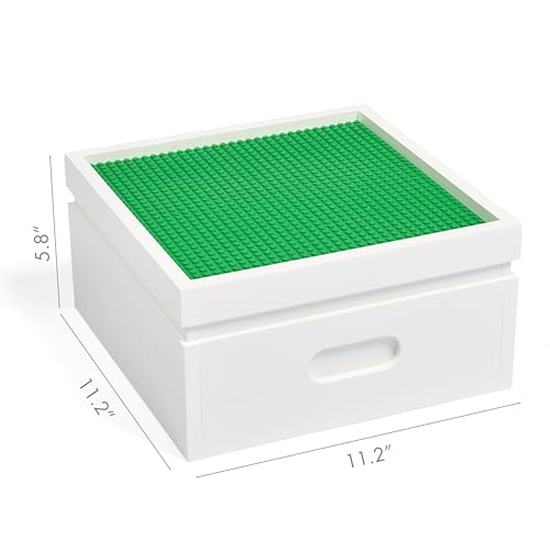 Utex Buildable Cubby Storage With Building Baseplate Lid For Lego thumb #8