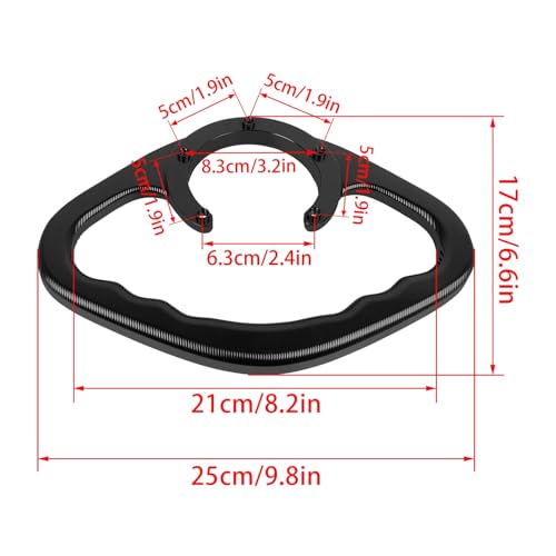 Manillar de tanque para Tracer 9 GT ideal para evitar tirones al pasajero 3