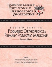 Paperback Review Text in Podiatric Orthopedics and Primary Podiatric Medicine Book