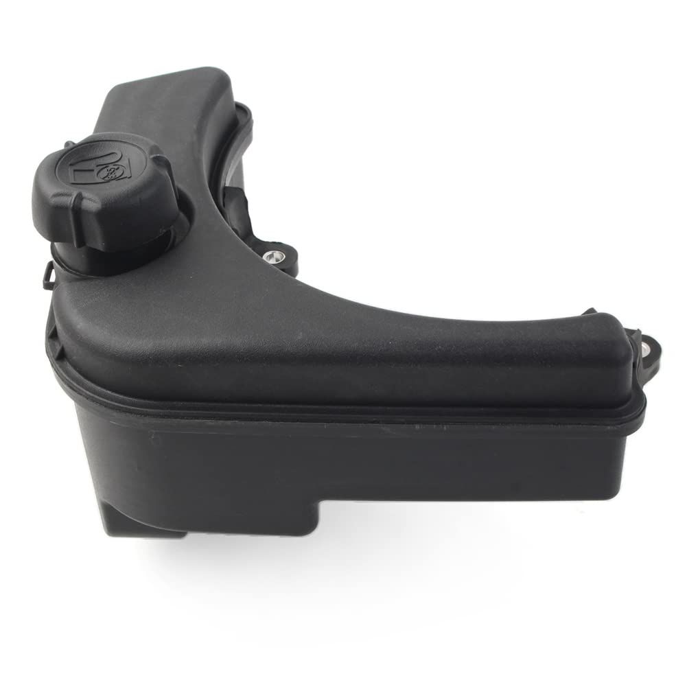 Cnthan7 590949 Plastic Tank with Caps for Briggs Stratton Replaces 590477, 796489 (Color: Black)