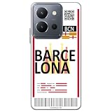 Funda para [ Vivo Y36 ] de Tarjeta de Embarque Protege tu móvil con imagen de alta calidad. Destaca el diseño original Funda de silicona transparente, flexible y resistente.