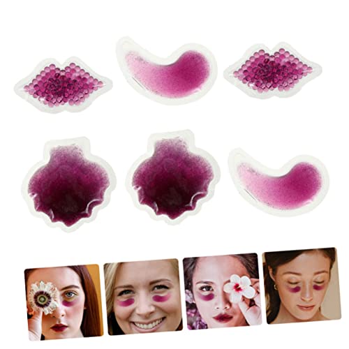 NOLITOY 12 Peças Pacote De Gelo Em Gel De Beleza Contas Reutilizáveis ​​Sob Os Olhos Almofada De Gel