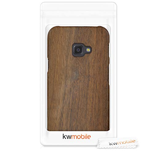 Kwmobile Cover Legno Compatibile con Samsung