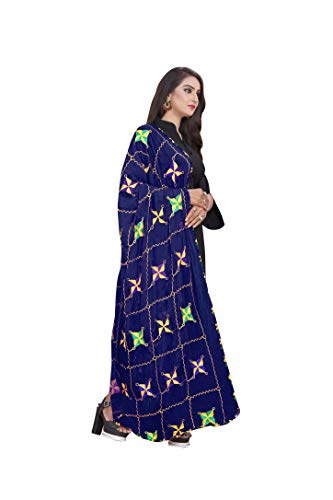 Crazybachat presents woman's embroidery nazneen blue du…