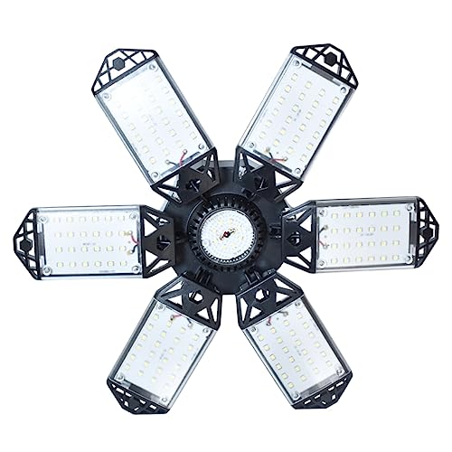 Lampe de garage LED pliable avec culot éclairage suspendu pour atelier et entrepôt