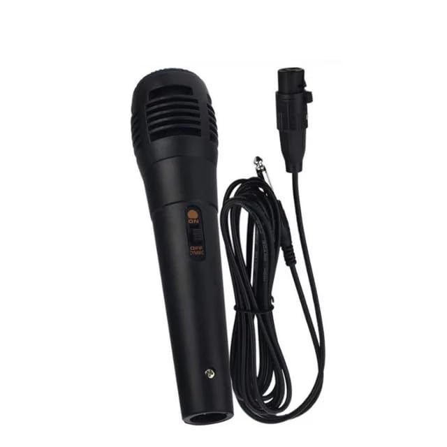 Bleaws Karaoke Microphone, Dynamic Vocal Microphone for Speaker, Wired Handheld Mic with On/Off Switch and14.8ft Detachabl...