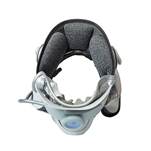 Cervical Neck Air Traction Collar & Stretcher- for Neck and Shoulder Pain Relief, Tension, Strain, or Pinched Nerves, Improves Spine Alignment Posture by Brace Direct