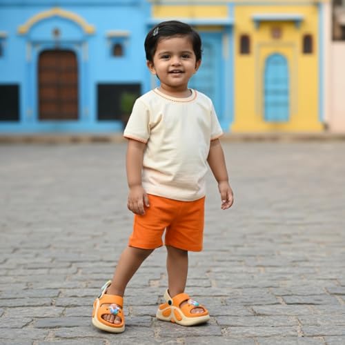 Image of GLJ Unisex Kids Comfort Sandal for Kid Boy & Girl, Age 1-5 Years, 1150