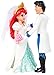 Disney Princess Little Kingdom Magiclip Ariel Fairytale Wedding Dolls