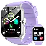 Smart Watch for Men Women, Bluetooth Calling, 1.83" HD Touch Screen, Heart Rate & Sleep Monitor, Fitness Tracker with DIY Dial, 120 Sports Modes, IP68 Waterproof, Smartwatch for Android iOS
