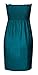 GirlsWalk Women's Plus Size Plain Boob Tube Bandeau Sheering Top Teal