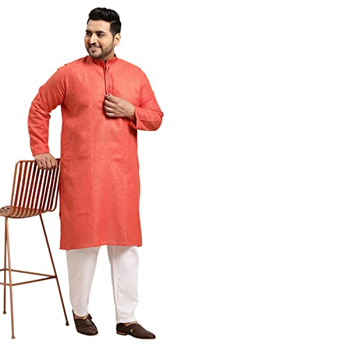 Image of SOJANYA (Since 1958, Men's Silk Blend Grey Kurta Pyjama & Silk Blend Jacket Combo