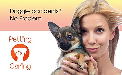 Petting Is Caring Male Dog Wraps Washable & Reusable Belly Band Diapers Materials Durable Machine Washable Doggie Pee Puppy Pads Diaper Trainer Potty - 3 Pack Set #TOP7