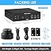 Douk Audio 230W Bass Shaker Amplifier: Bridgeable Stereo/Mono Subwoofer Power Amp with Wired Remote for Home Theaters/Gaming Chairs/Sim Racing Rigs [BSA600 V2.0]