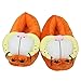 ZlZYBL Pantoufles en Peluche de Garfield de Dessin animé, Hiver, Couple d'intérieur, Pantoufles Chaudes, Chat Mignon Chat-Pantoufles-Cat_eu35-42 (Color : Cat, Size : UK4.5-8)