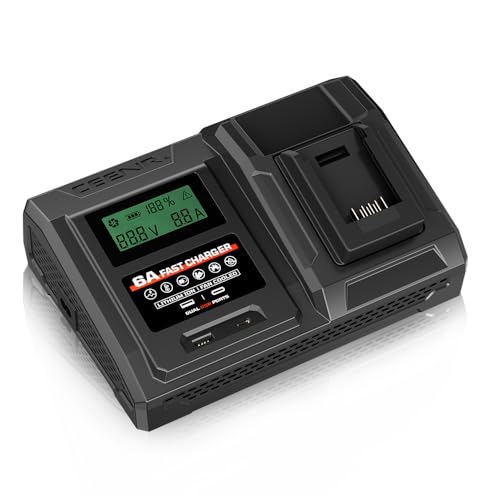 CEENR 6A DCB102 DCB112 Battery Charger Compatible with Dewalt 20V MAX Battery