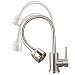 Produktbild Edelstahl Wasserhahn Universal Drehenden Heißen Und Kalten Wasserhahn Waschbecken Wasserhahn Z207