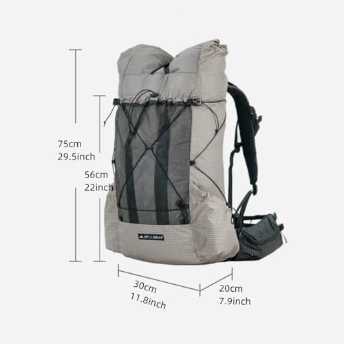 Mochila Deportiva Ultraligera 45L Resistente y Impermeable miniatura 2