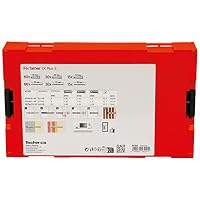 fischer FixTainer SX-Plus-Dübel und Schrauben-Box, Dübelset mit 210 Teilen, für Beton, Voll- und Lochbaustoffe, praktische Werkzeugkiste mit Tragegriff & Klicksystem, Dübelset – Ansicht 3
