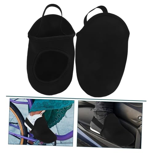 Abaodam 2 unidades Fundas para zapatillas de ciclismo, protectores térmicos para puntera, cubrebotas para bicicleta miniatura 7
