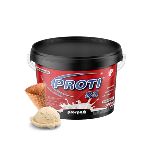 Prosport Proti® 85 Ice-Cream 2000g – Mehrkomponenten-Protein mit Whey,...