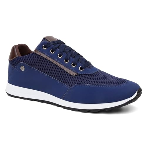 Tenis Masculino Casual Jogger Conforto Para o Dia a Dia - Azul/40