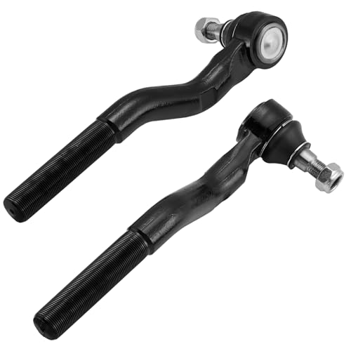 BDFHYK 2pcs Front Outer Tie Rod Ends Kit Compatible with Jeep 2007-2017 Wrangler, 2018 Wrangler JK Replacement for ES800593 ES800594