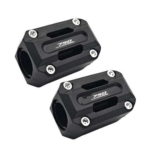 Bloc protection moteur moto contre impacts et rayures de crash bars NC750X