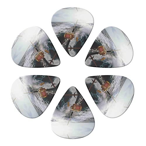 Ensemble de 6 médiators de guitare pour canne à pêche pour guitare acoustique, guitare électrique, basse, ukulélé – fin… - Les Beatles, Paul McCartney, John Lennon, RIngo Starr, George Harrison Ensemble de 6 médiators de guitare pour canne à pêche pour guitare acoustique, guitare électrique, basse, ukulélé - fin… – Image 4