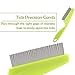 TWZKXC 10 Pcs Pet Tick Remover Tool, Stainless Steel Tick Remover Tick Plastics Remover for Cats and Dogs, Pet Tools, Silver, Green