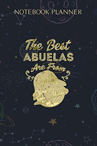 Notebook Planner Puerto Rico Baseball Best Abuela Puerto Rican: Cute, Small Business, Daily Journal, Personal, 114 Pages, Simple, Daily, 6x9 inch